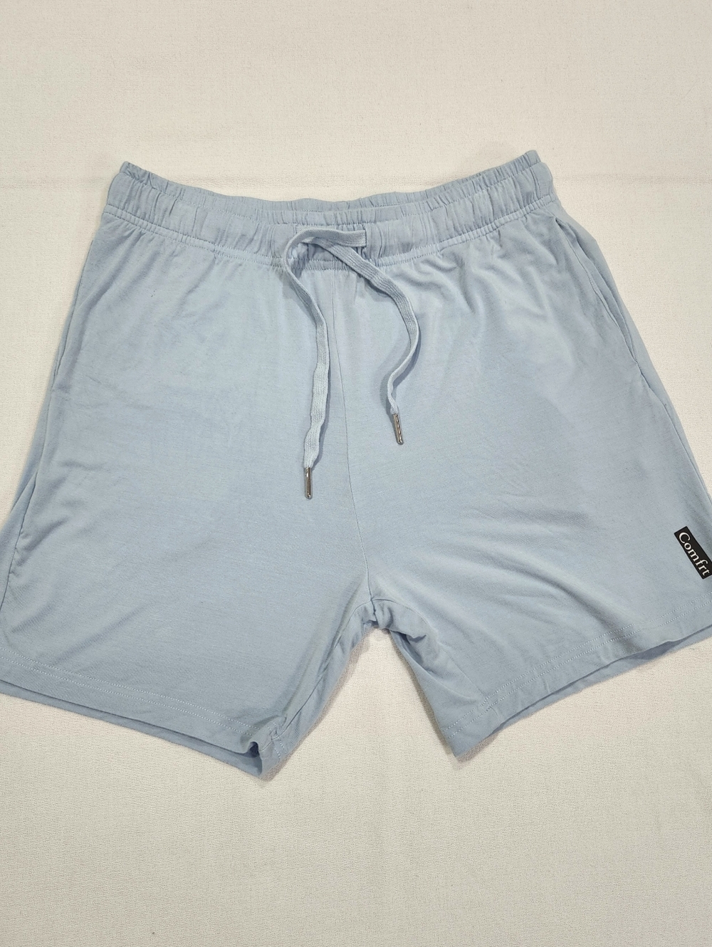 ComfortFit Women's Light Blue Lounge Shorts